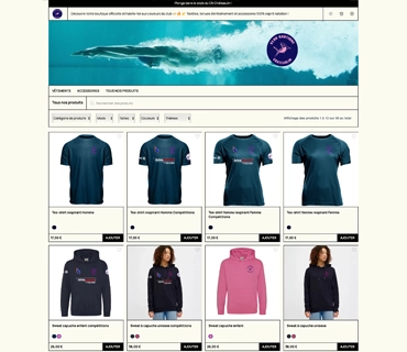 Boutique club nautique de chateaulin